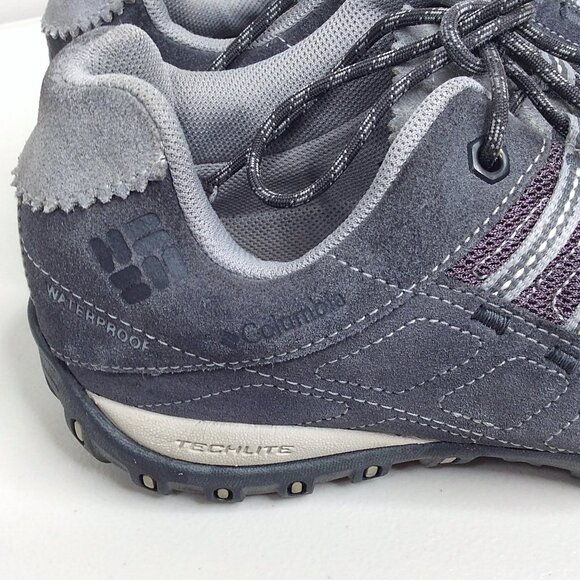 Columbia Techlite Trail Hiking Shoes Women's Size 10 Waterproof Low Top - Picture 6 of 10